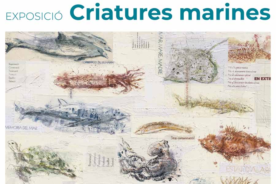 Exposición Criatures marines